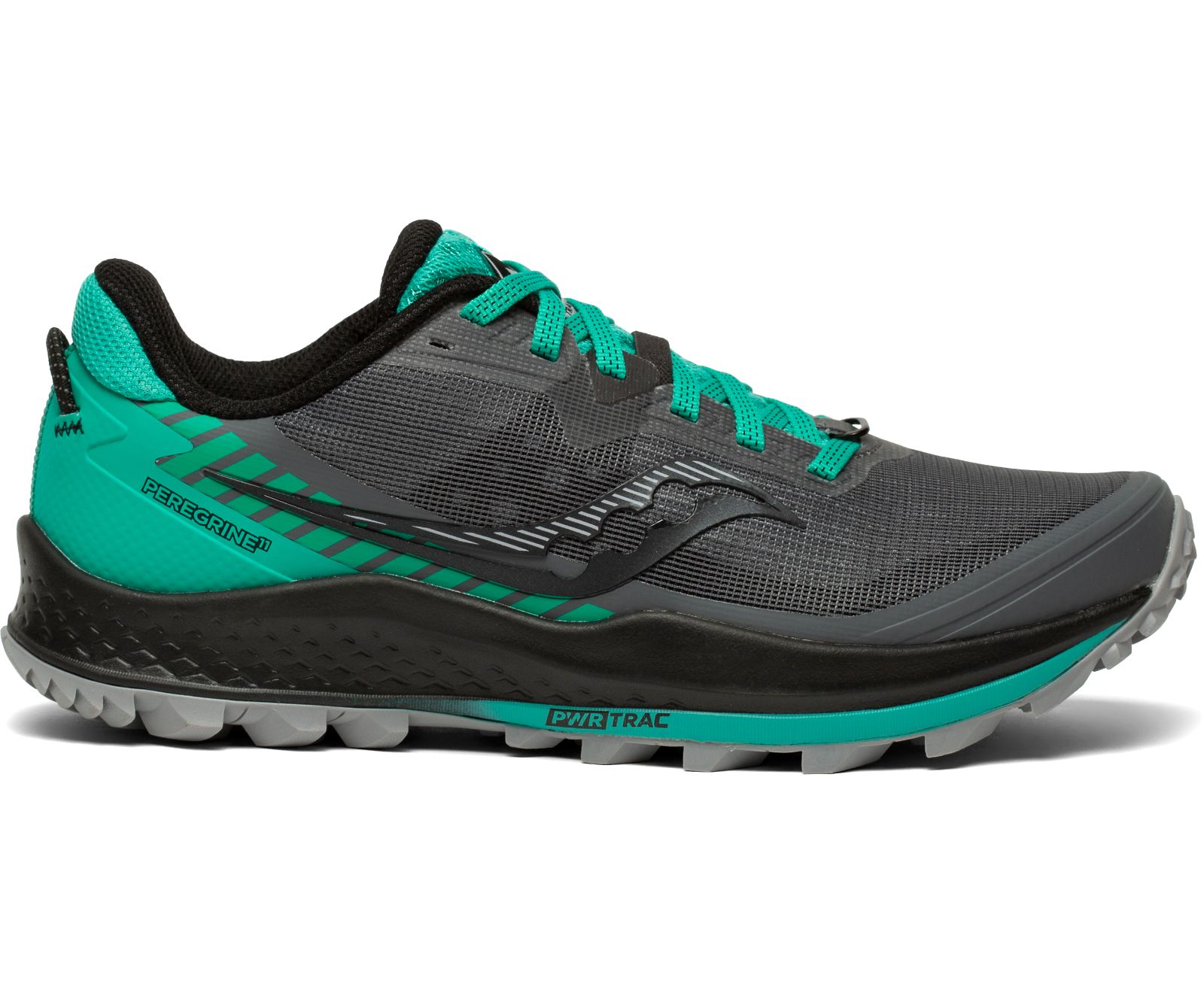 Női Saucony Peregrine 11 Trail Futócipő Szürke Világos Türkiz | HU 613YXF